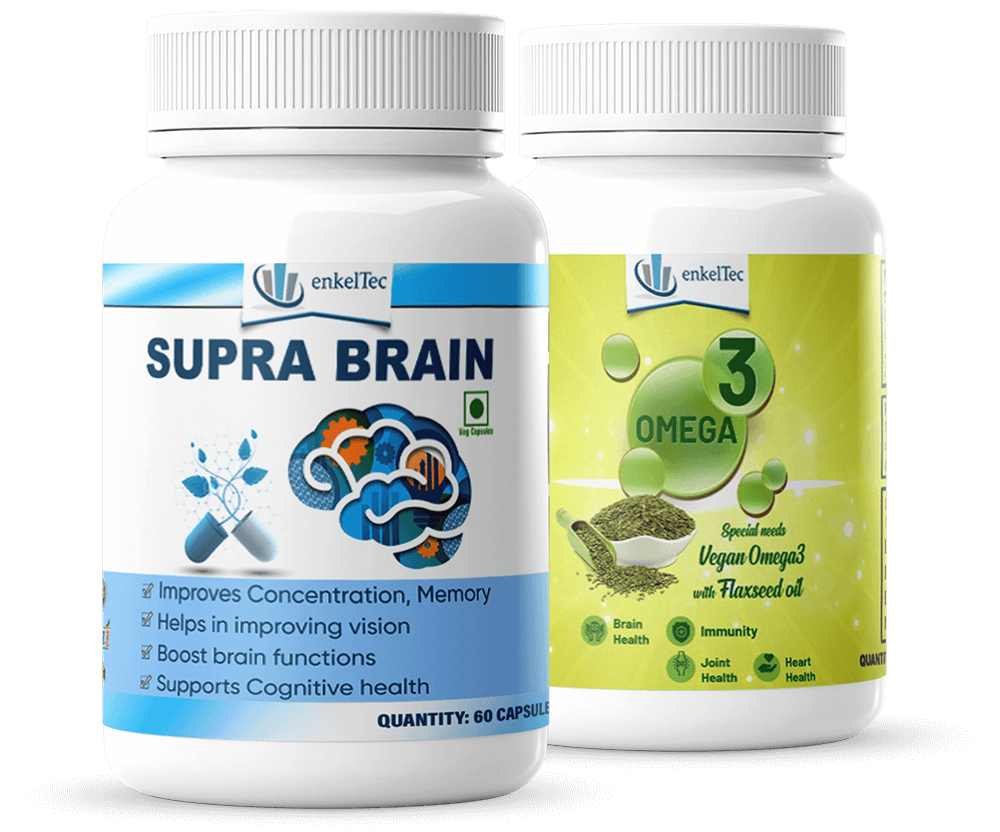 Supra Brain, Omega 3 Hero Image