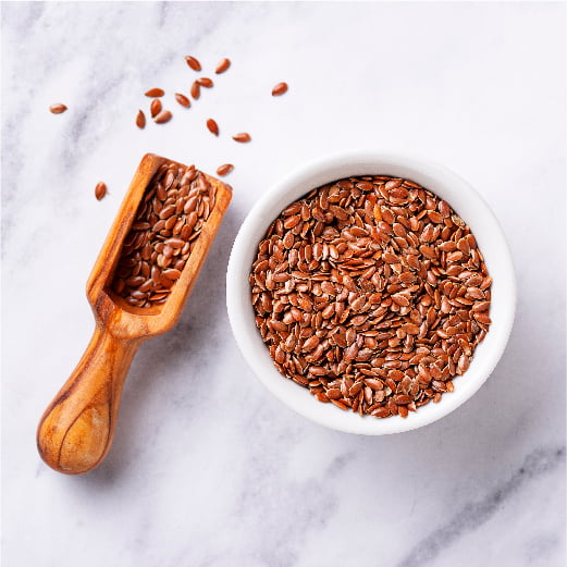 Vegan Omega-3 Flax Seeds Ingredients - IreneCare