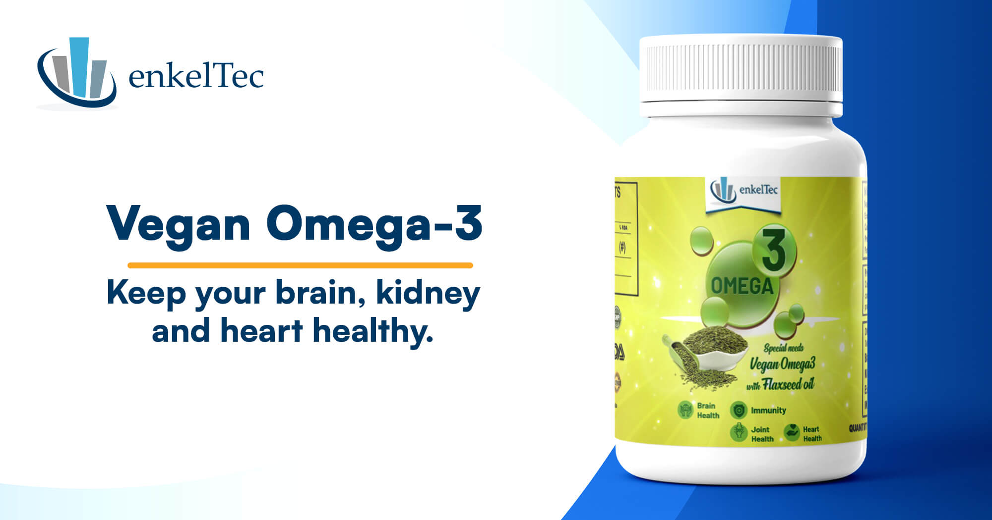 EnkelTec Wellness Vegan Omega 3 OpenGraph Thumbnail