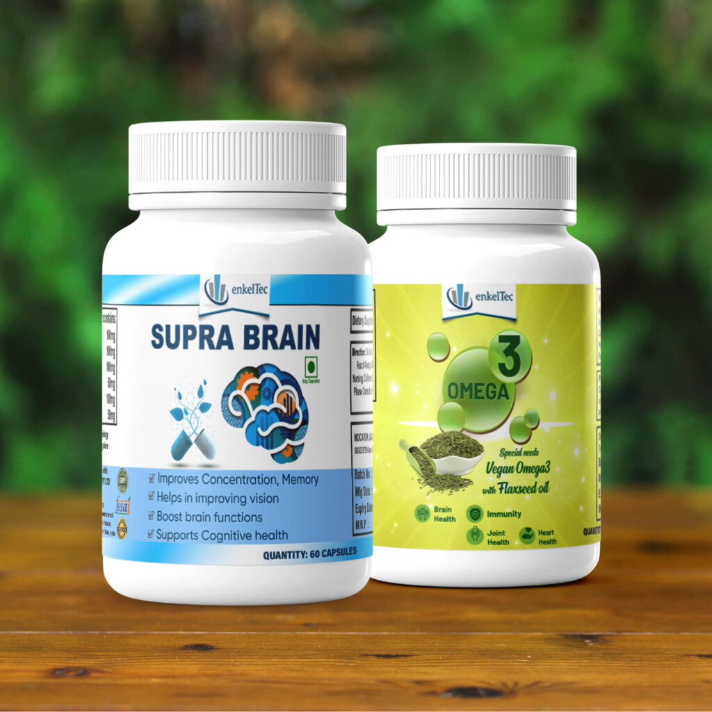 Supra Brain & Vegan Omega-3 Combo 13 Supra Brain & Vegan Omega-3 Combo