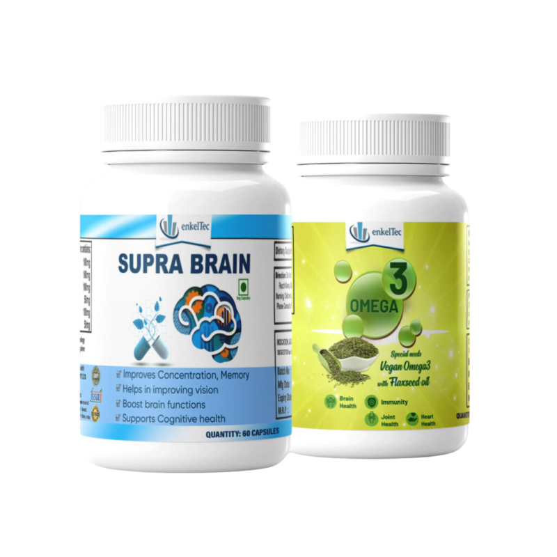 Supra Brain Vegan Omega 3 Combo